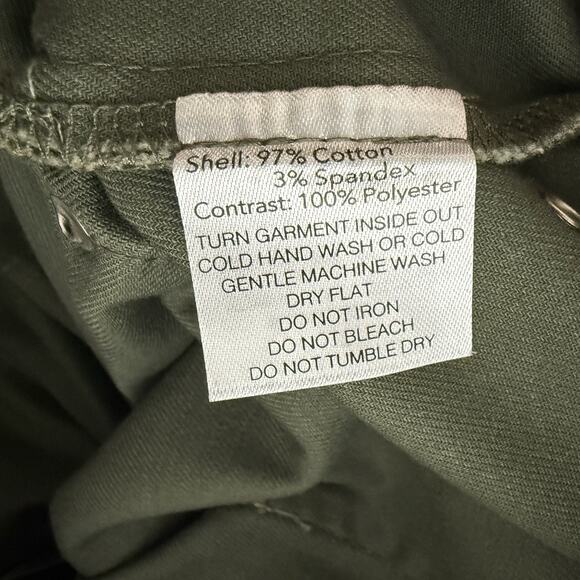 I.AM.GIA Khaki Blaze Cargo Wide Leg Pants Contrast Pockets Y2K Pop Dancer Size M - Picture 11 of 14